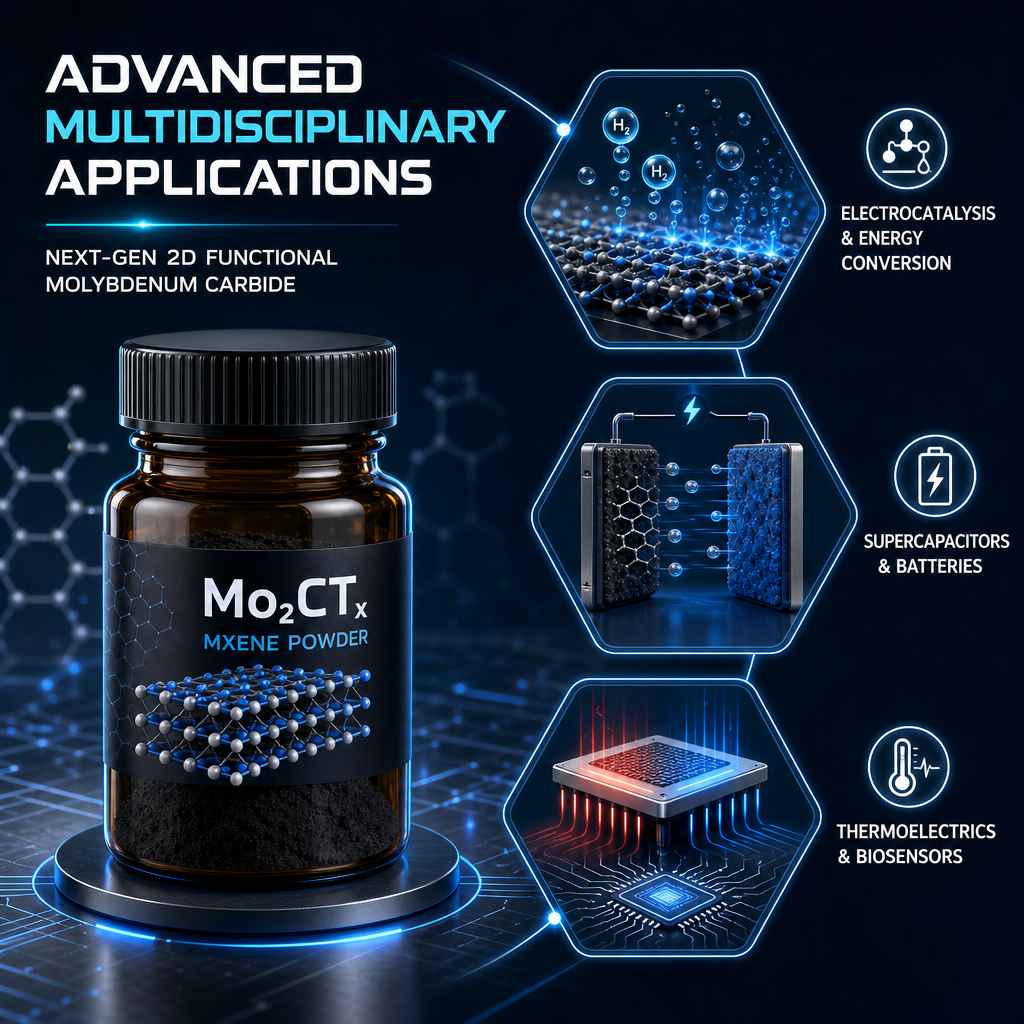 multilayer molybdenum carbide Mo2CTx MXene powder application